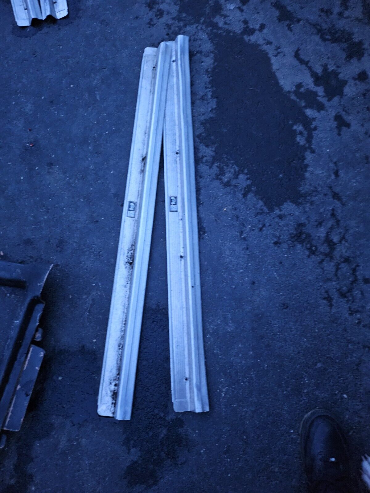 1978-1988 GM A & G Body Cars Door Sill Plates Pair Repro GM 20008170