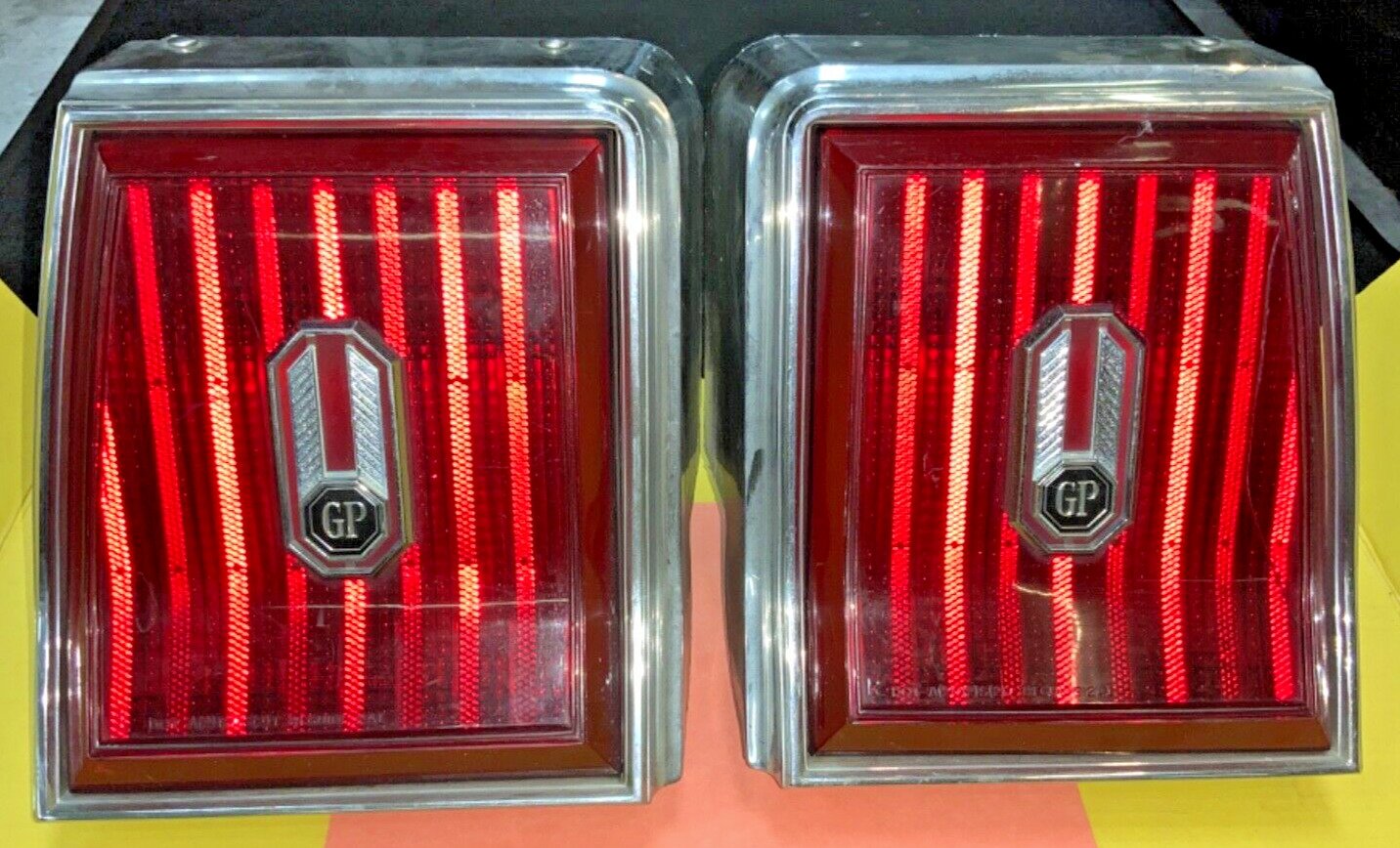 VTG 1981-87 Pontiac Grand Prix G-Body R&L Taillights – AS IS – NOT TESTED Lot 2