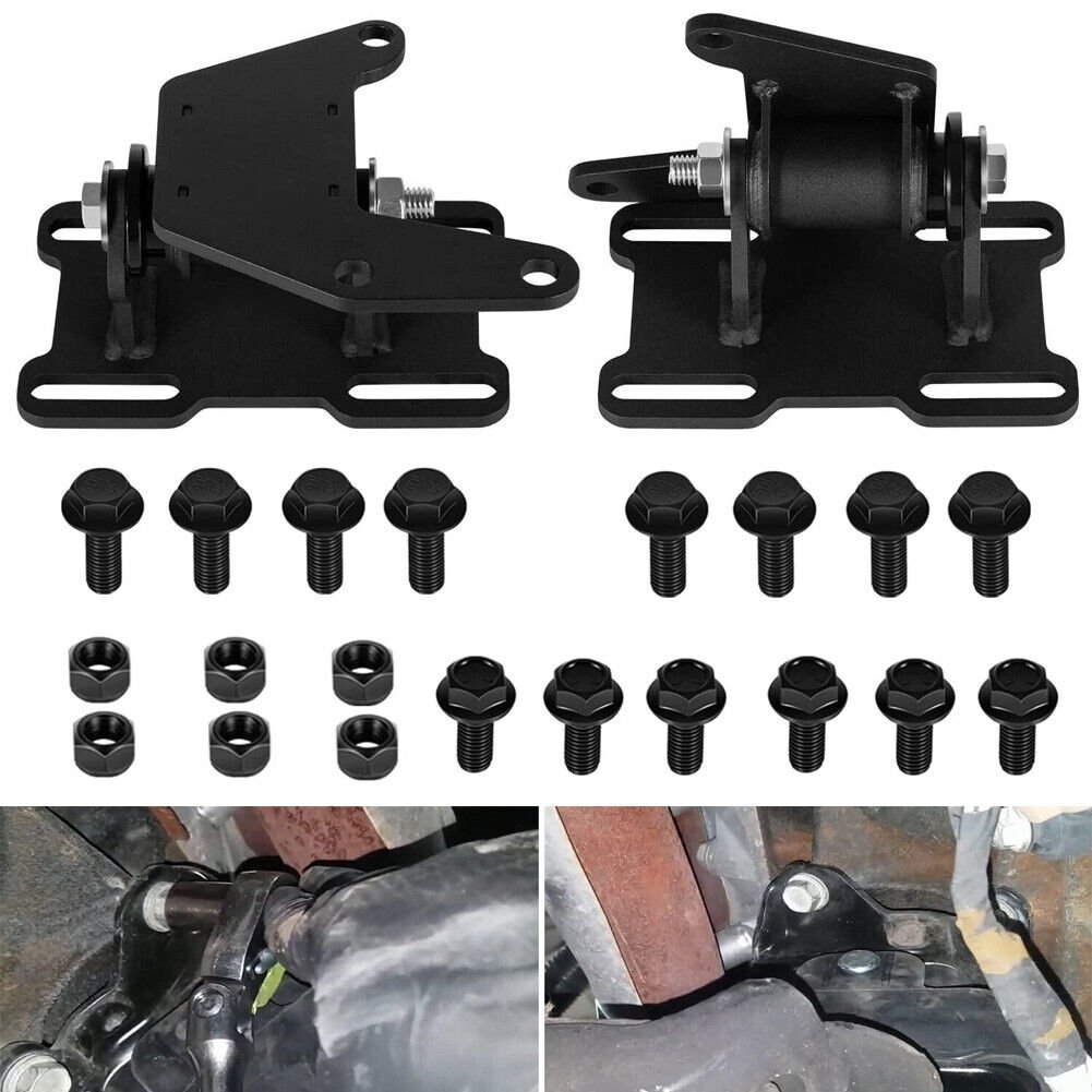 For 78-88 G-Body Engine Mount adapter Kit LS SWAP Monte Carlo Regal LSX #14075A