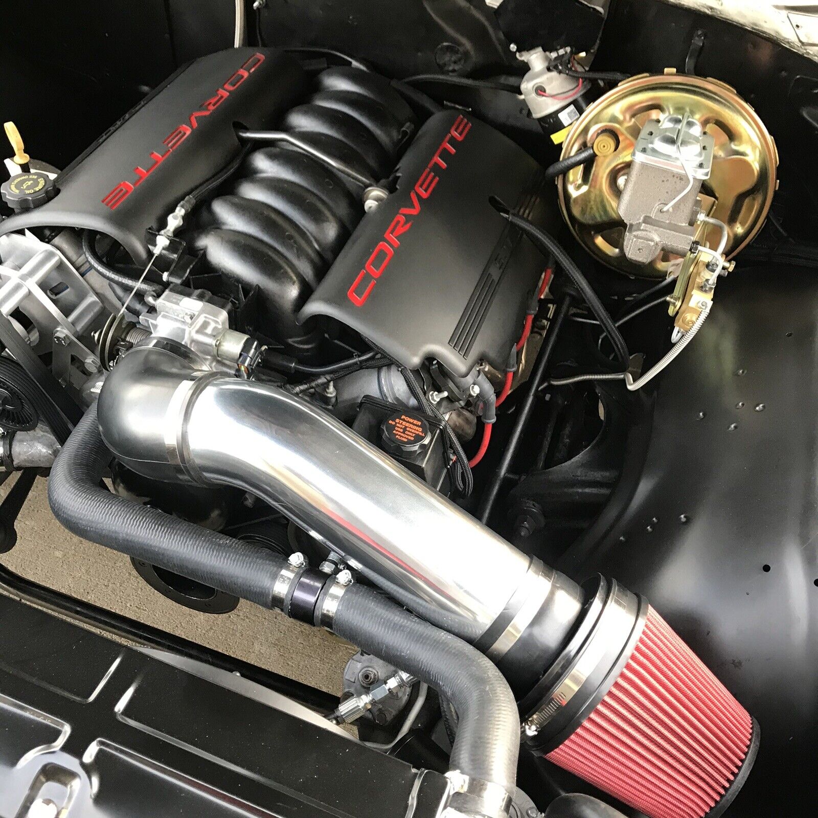 LS Swap Intake LS1 LS2 LSX Restomod – Silver A-body G-Body Chevelle GTO Caprice