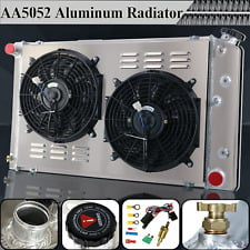 3 Row Radiator+Shroud Fan For 1978-88 Monte Carlo El Camino Regal Cutlass G-Body