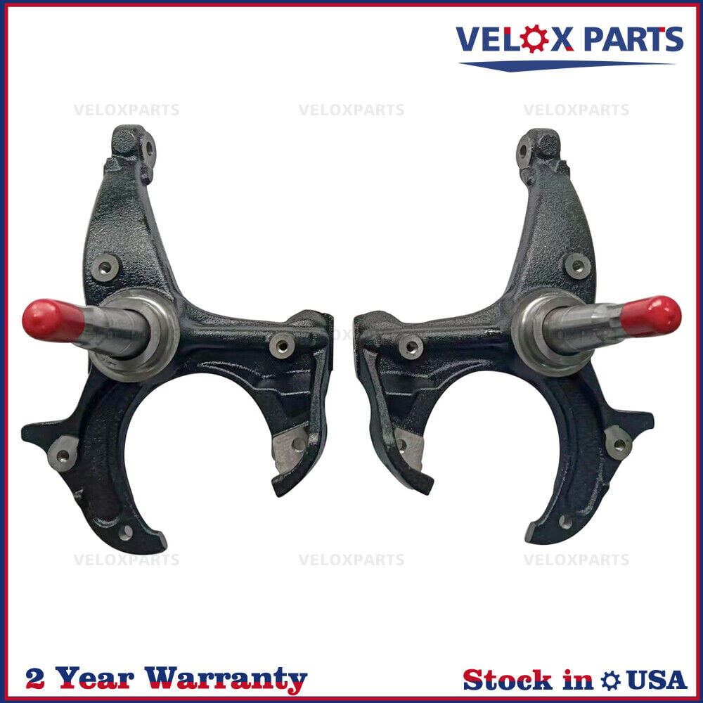 FOR 79-87 A- G-BODY 82-97 S10 S15 DISC BRAKE SPINDLES STEERING KNUCKLES