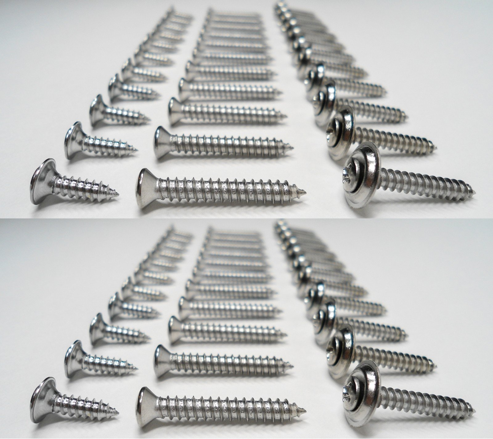 66 CHROME INTERIOR SCREWS! FOR: G-BODY MONTE CARLO HURST OLDS 442 SS REGAL ETC