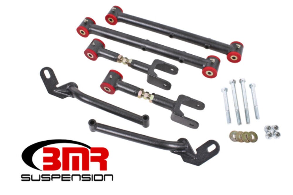 BMR Fit 78-87 G-Body Adj. Rear Suspension Kit – Black Hammertone