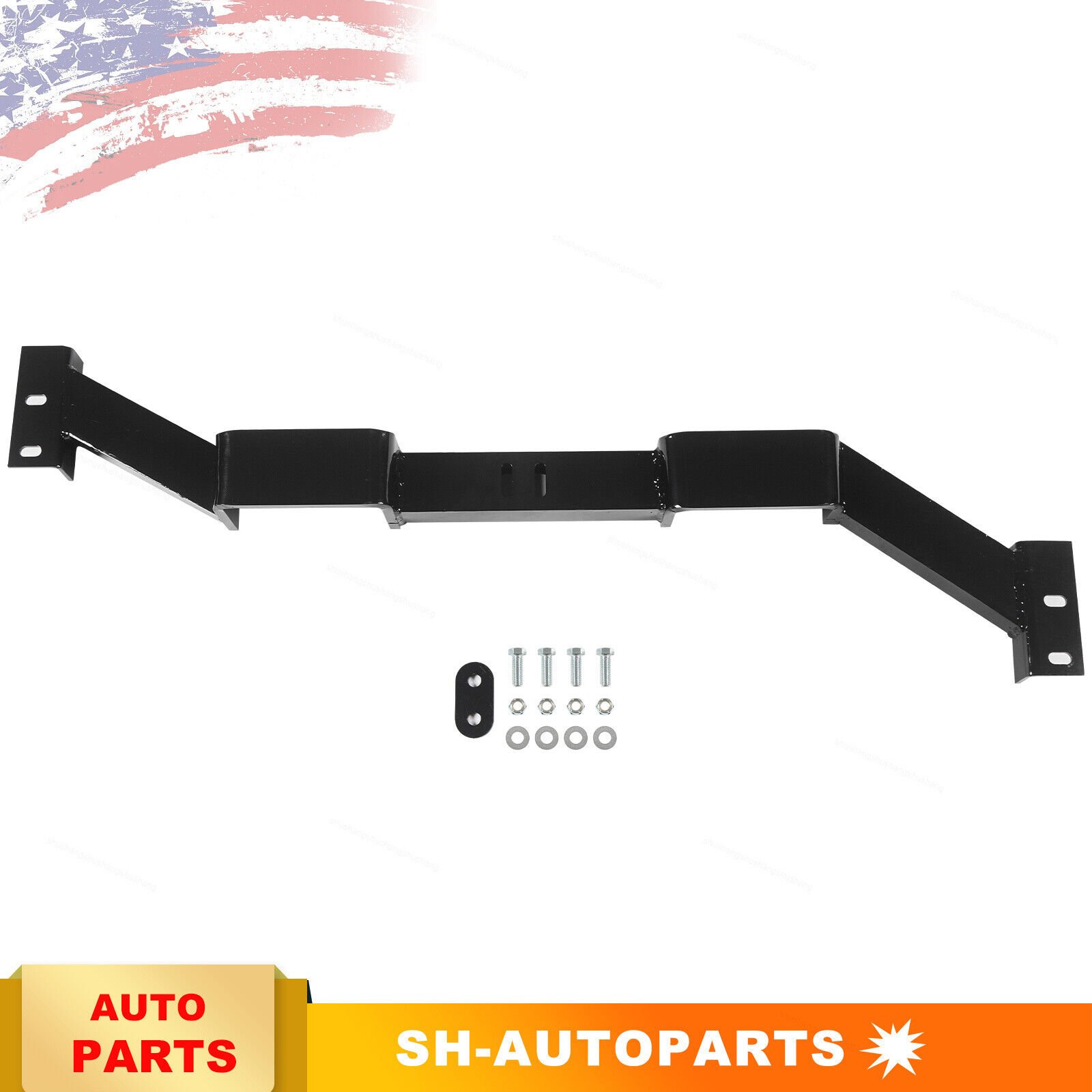 Black Transmission Crossmember Fit for 1978-1988 Chevrolet Monte Carlo