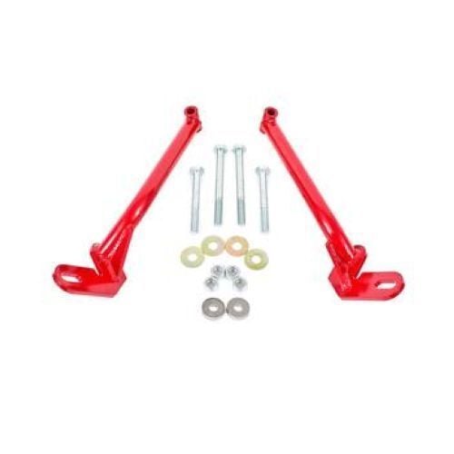 BMR Suspension RB003R Control Arm Reinforcement Braces – Red For 78-87 GM G-Body