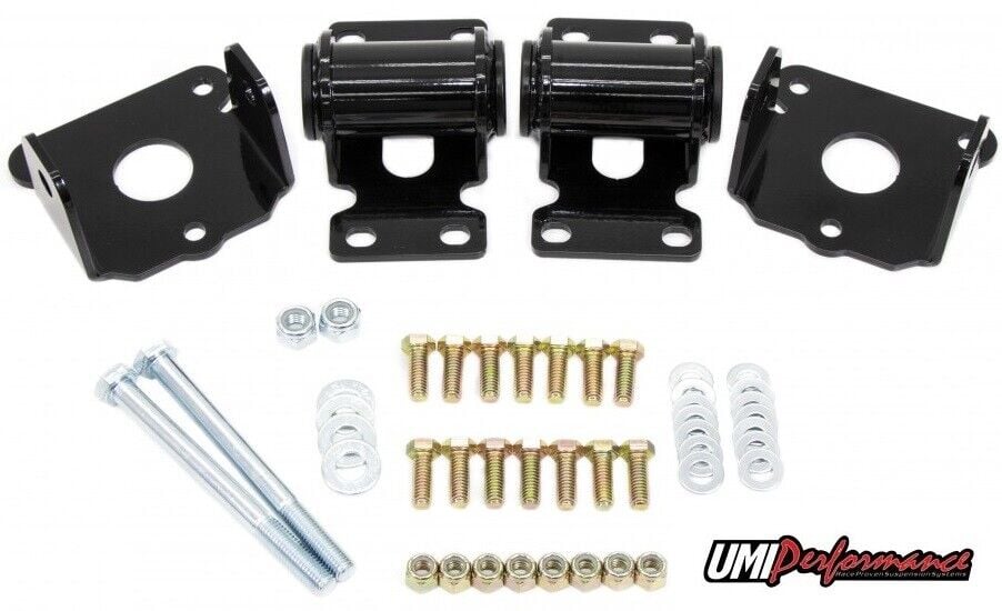 UMI 90071 1978-1988 GM G-Body Heavy Duty SBC Polyurethane Engine Motor Mount Kit