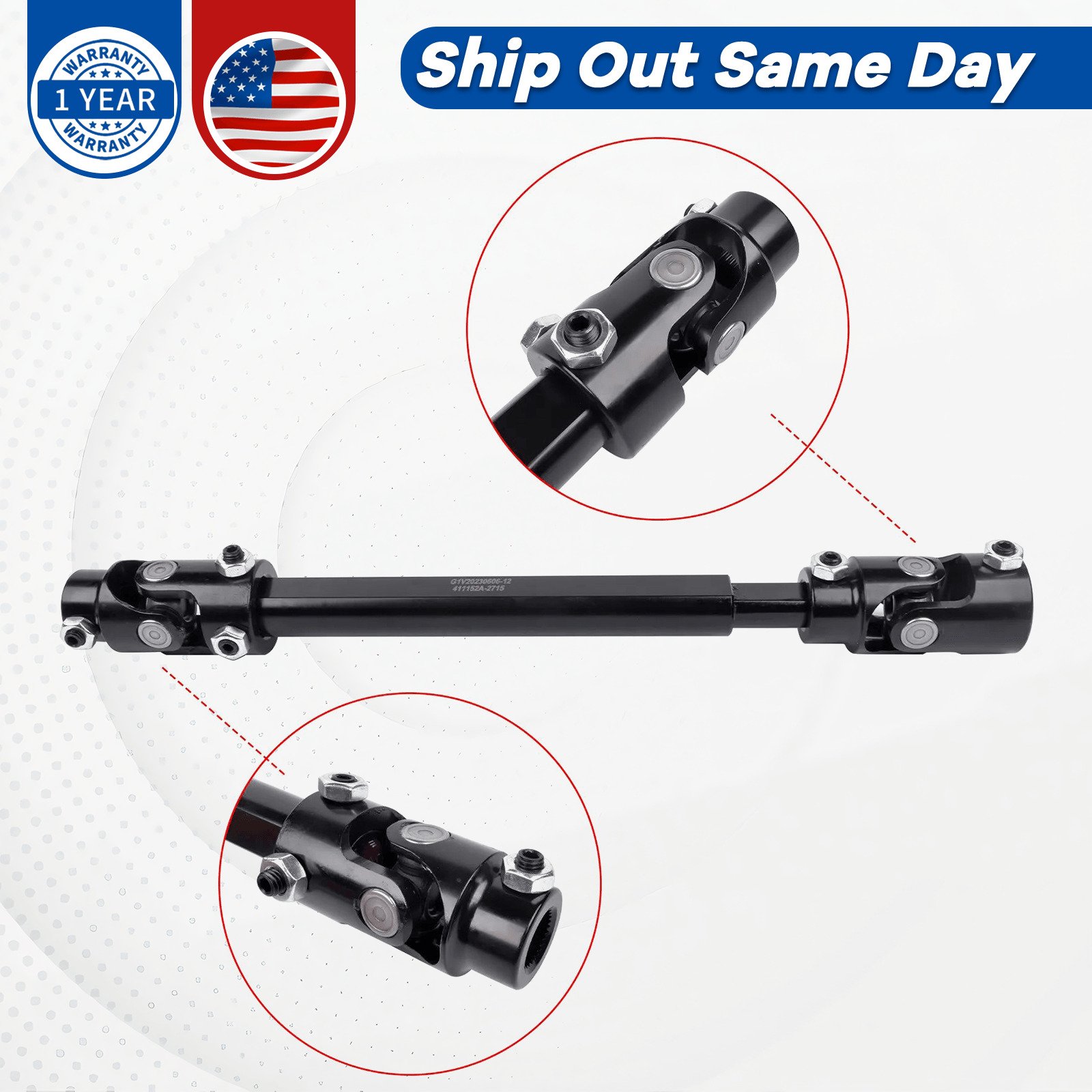 For GM F-Body 1982-1992 G-Body 1982-1988 Chevy Camaro S10 Steel Steering Shaft