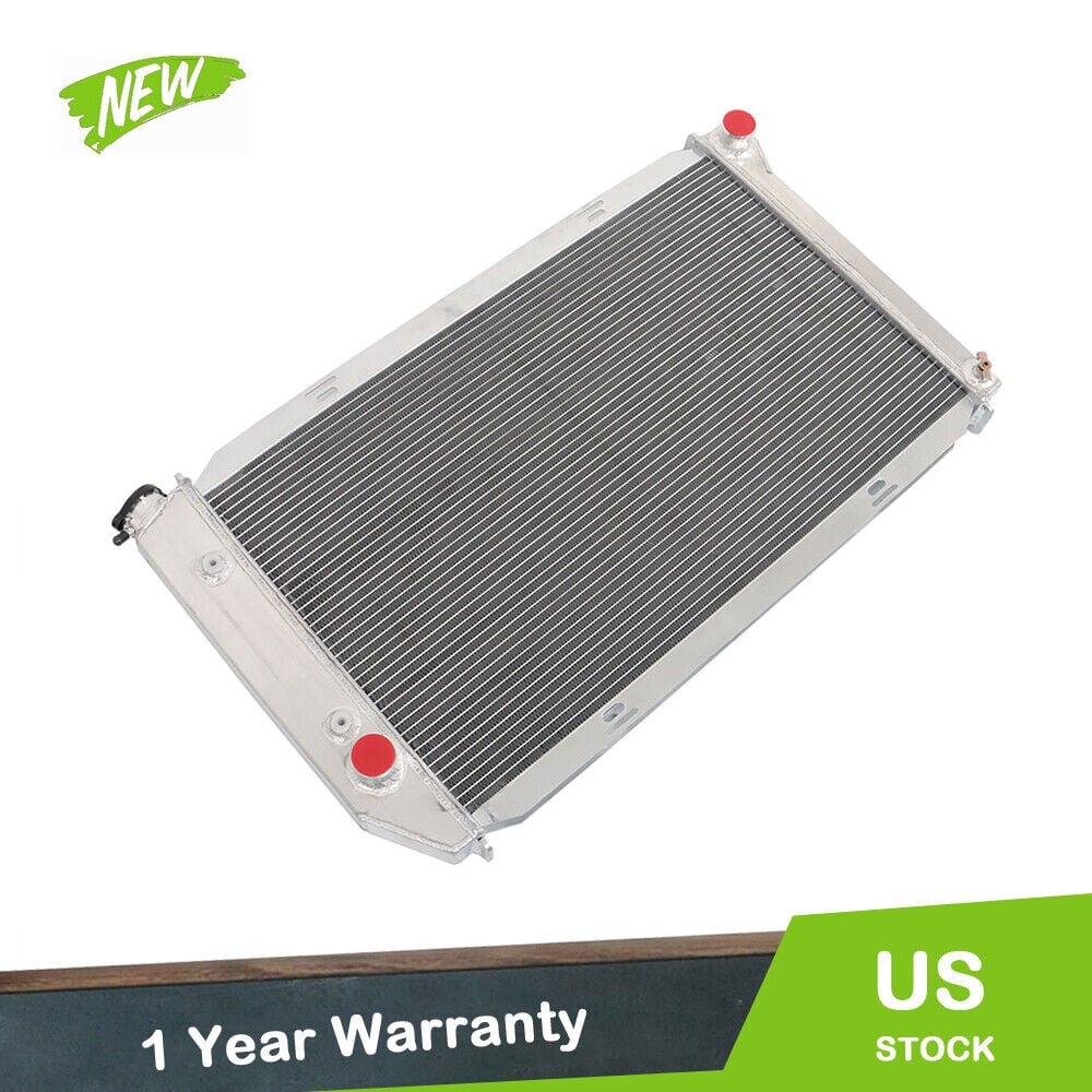 3 Row Aluminum Radiator For 75-79 Ford Thunderbird 75-76 Torino Mongeto 5.0L V8