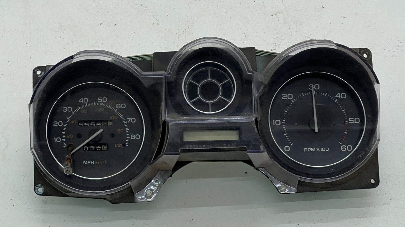 1979-82 Pontiac G Body Tach & Gauge Dash Cluster Instrument Panel 6K Tachometer