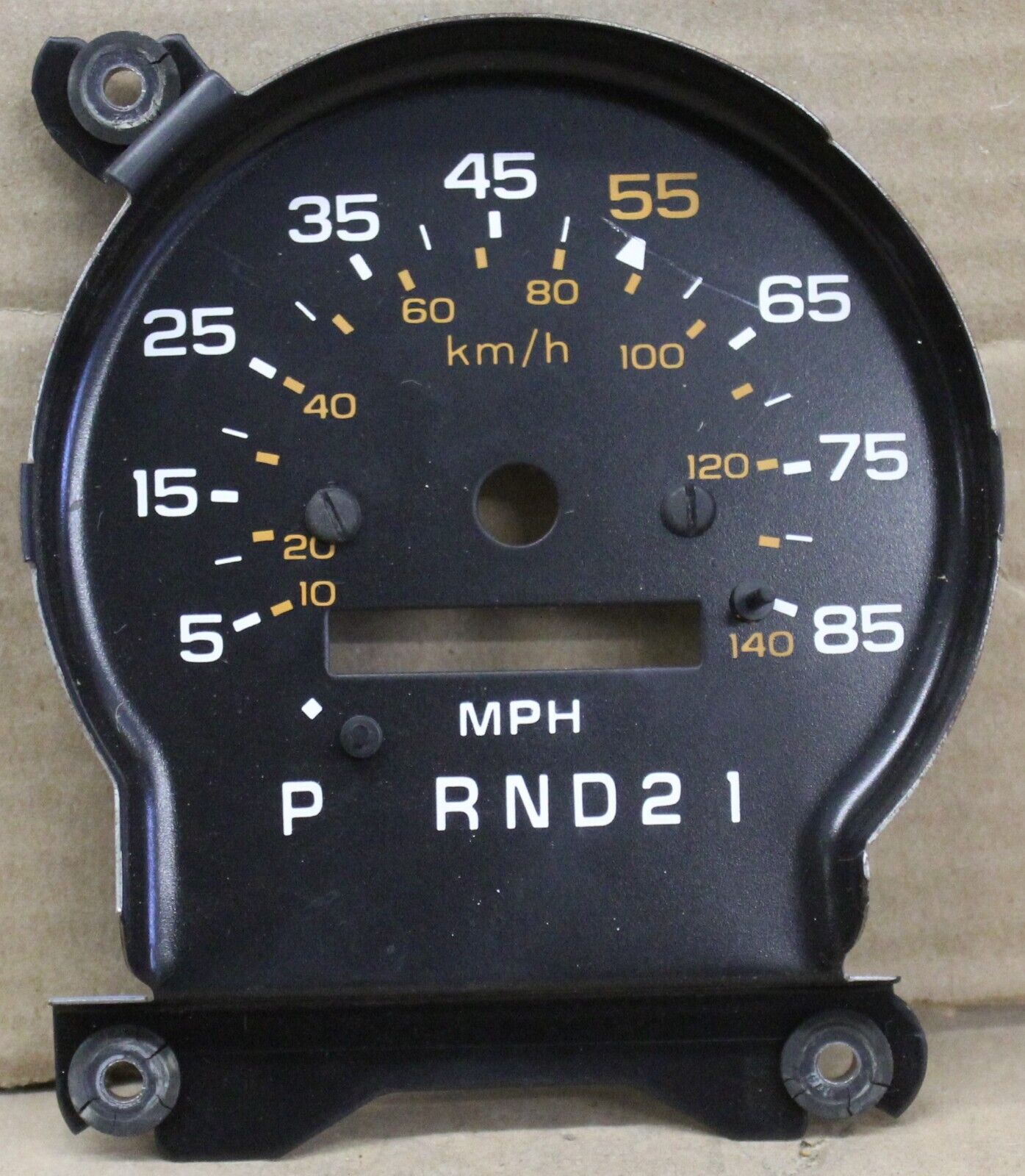 1978-1985 Monte Carlo SS El Camino Malibu G body Speedometer face plate 