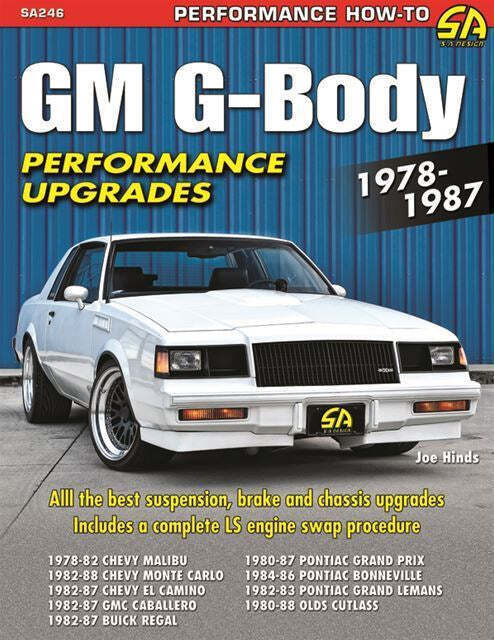 G-Body Performance Upgrades Manual Guide Book Turbo Regal Monte Carlo Ss Grand