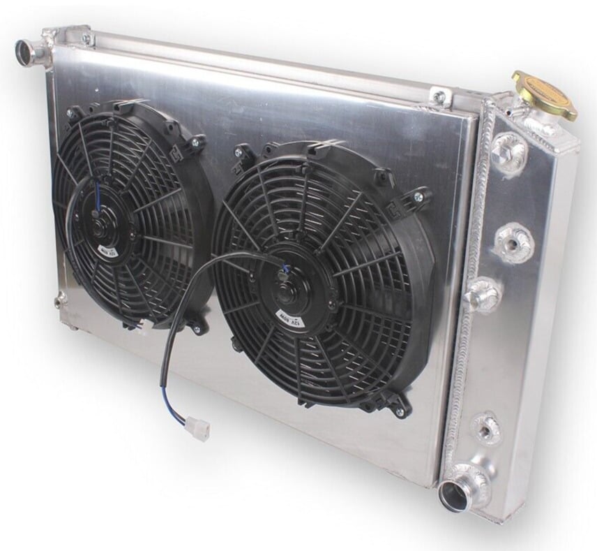 G-Body 4-Row Radiator 2Fans Shroud 1978-1987 Chevy Monte Carlo SS / Olds Cutlass