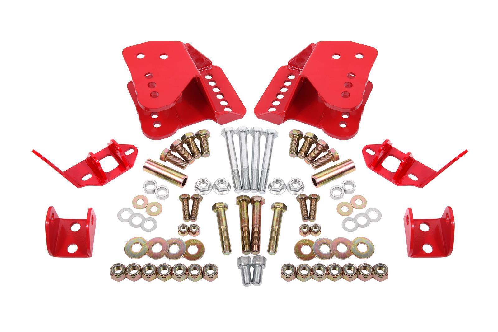 BMR 78-87 G-Body Rear Coilover Convert Kit Red