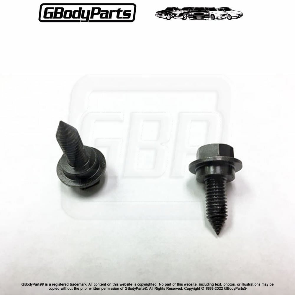 78-88 A & G-Body Models – Specific Design Lower Hood Hinge Shoulder Bolt – PAIR