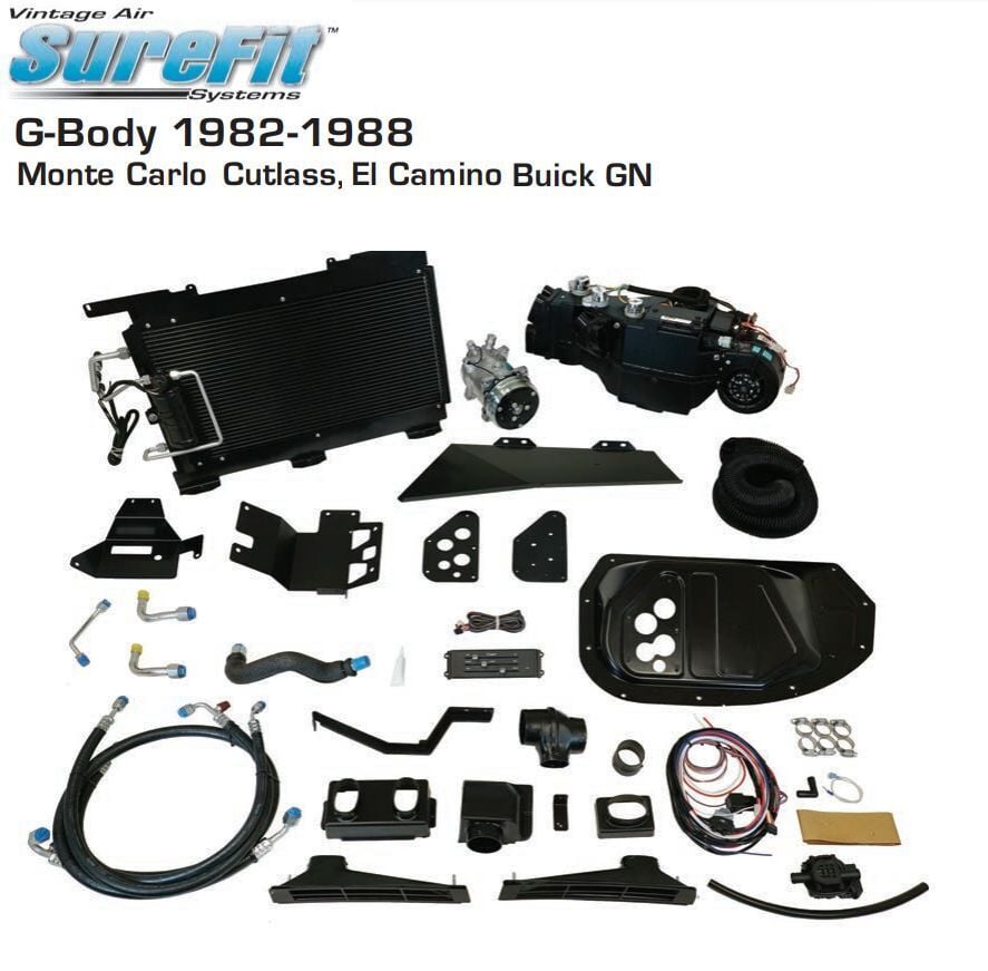 1982-1988 G Body Gen 5 Vintage Air AC KIT -for Factory Ac Car