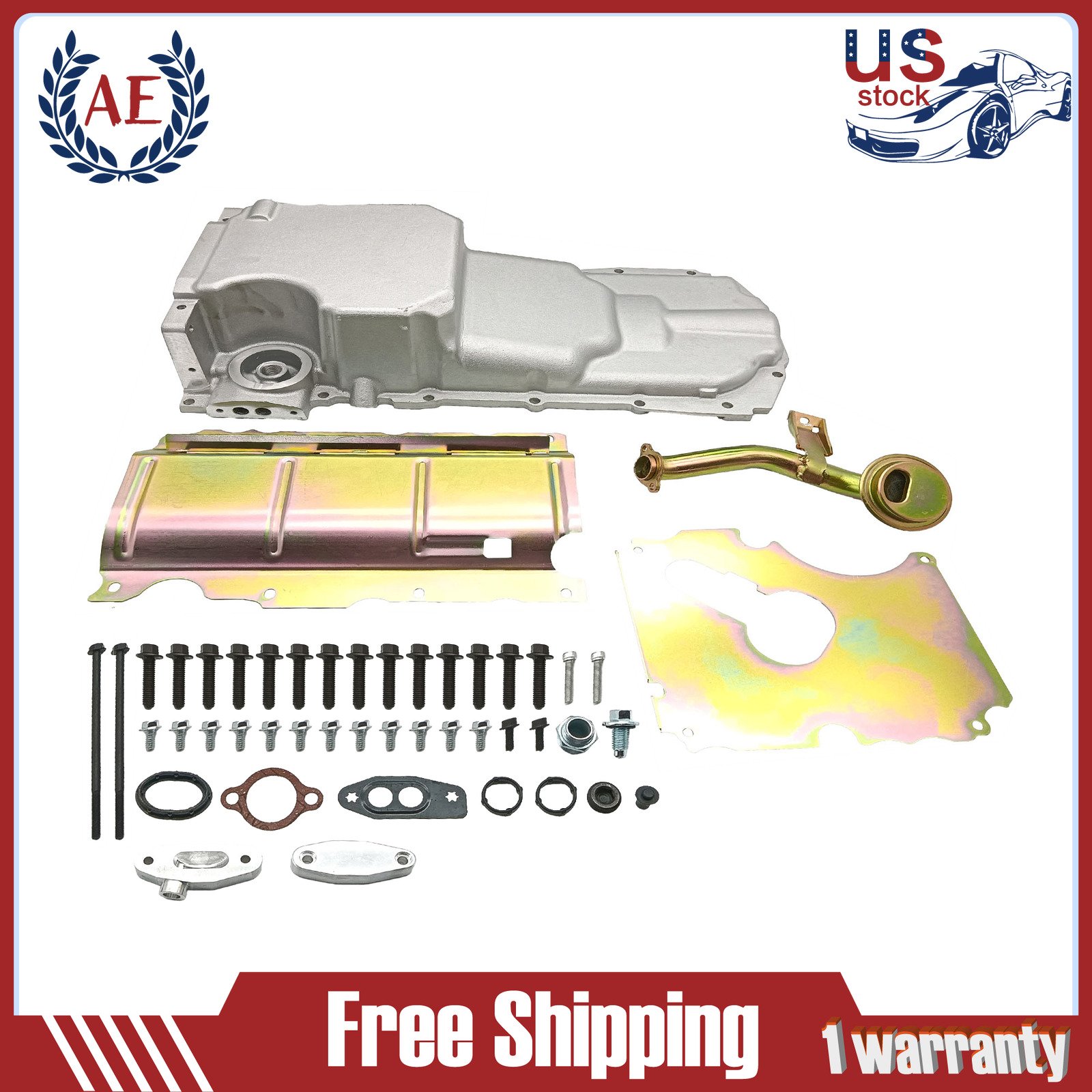 Oil Pan Kit w/ Frame Cut Outs LT1 LT4 L83 For G-body 1978-1987 PN51922