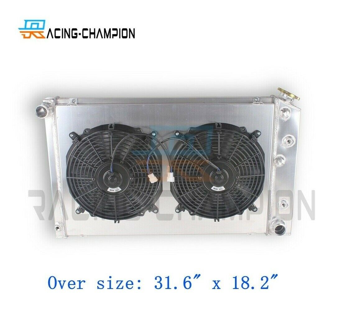 For 78-88 G-Body Monte Carlo El Camino Regal Cutlass 3 Row Radiator Shroud Fan