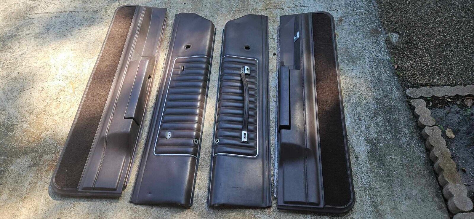 1978 – 1988 Chev Monte Carlo El Camino Malibu g body brown door panels