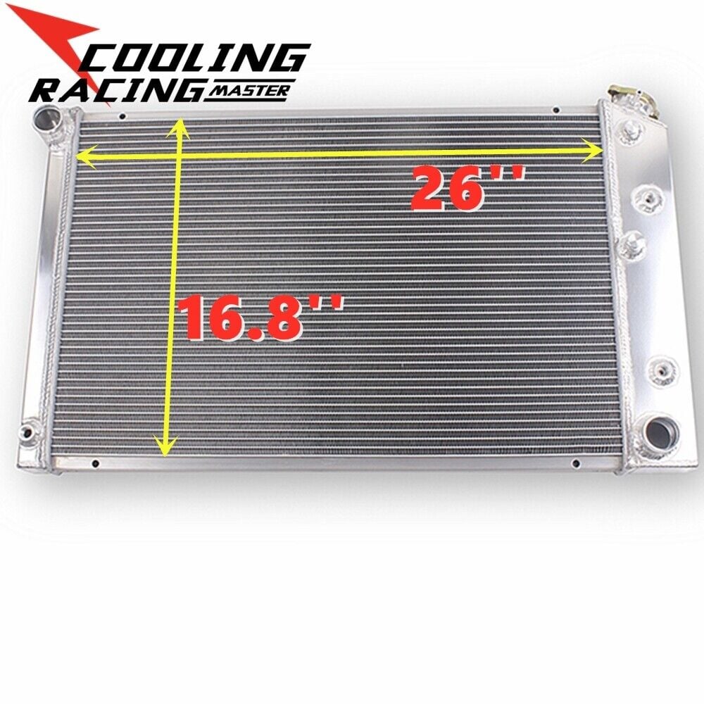 4Row Aluminum Radiator for 1978-87 Chevy G body Monte Carlo El Camino Grand Prix