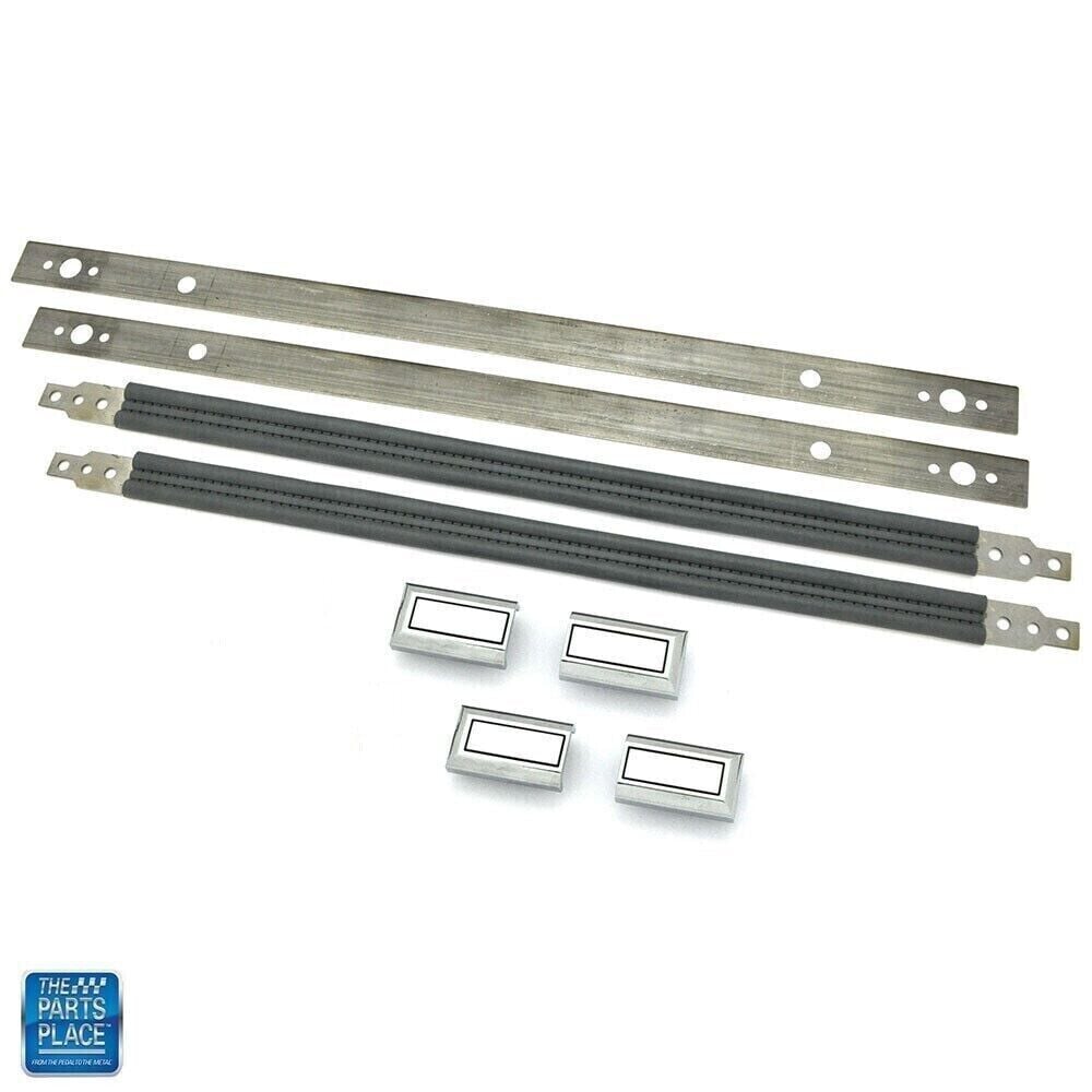 1978-1988 GM G Body Door Panel Interior Pull Straps Kit Gray 19″