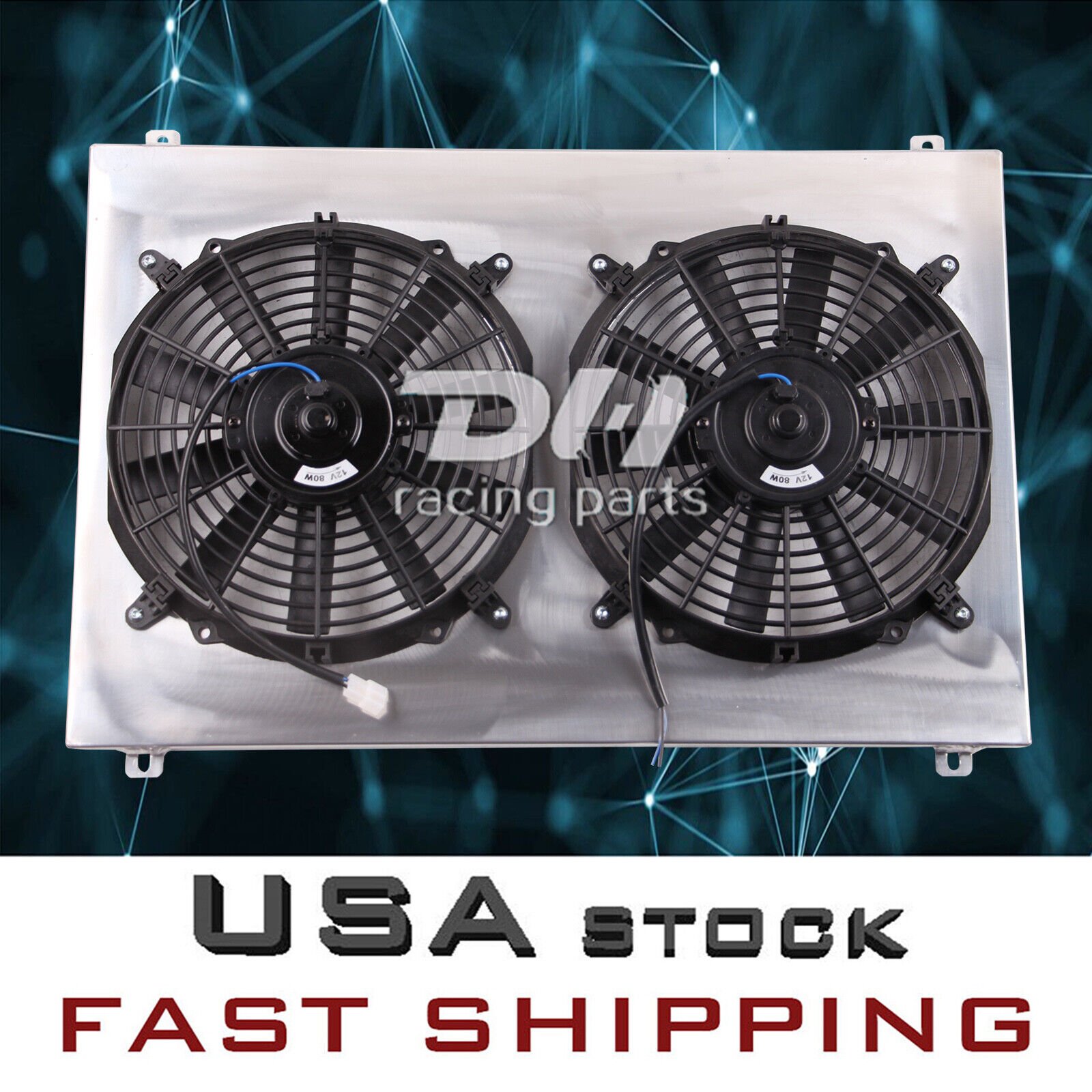 Aluminum Shroud+Fan For 162 Radiator Chevy Camaro 70-81/Monte Carlo 78-87/G-Body