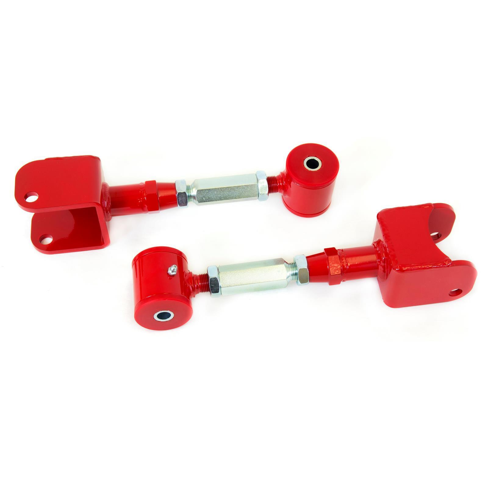 UMI 3025-R 78-88 G-Body Adj. Upper Control Arms, Poly, Red