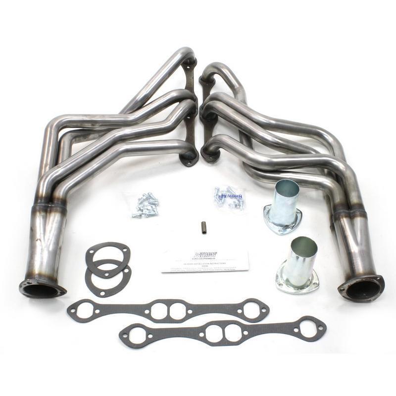 Patriot Exhaust H8096 78-88 GM G Body SBC Long Tube Raw Steel