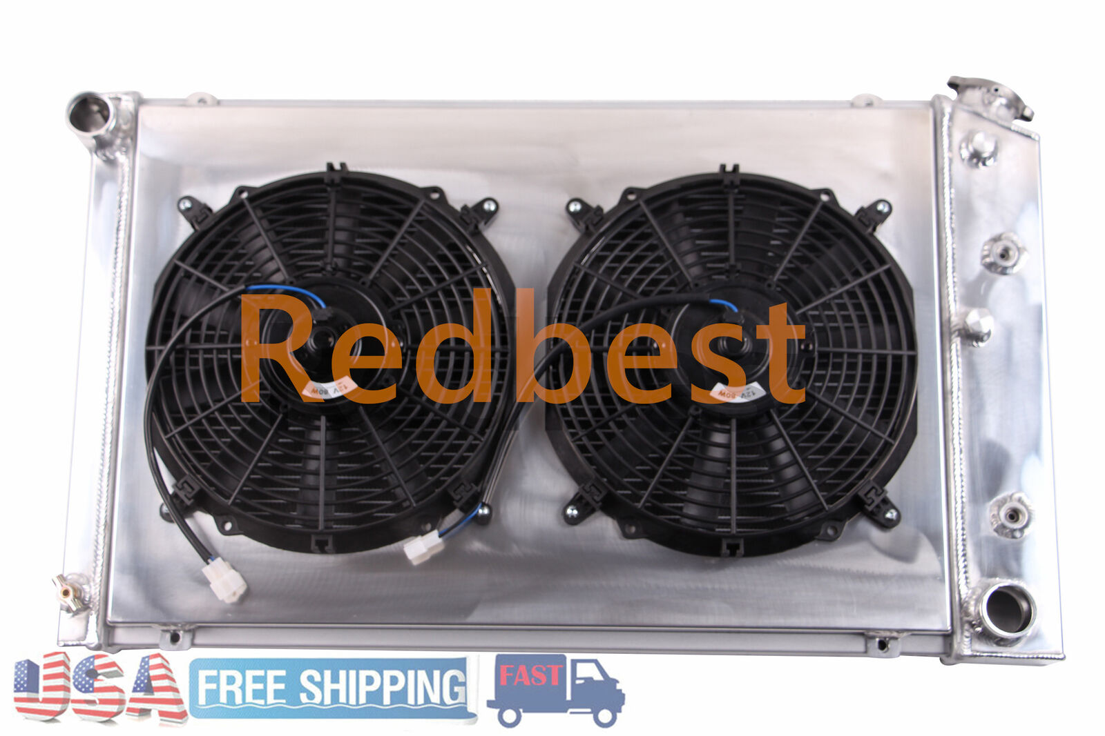 3Row Radiator+Shroud+Fan Fits Chevy 70-81 Camaro/78-87 Monte Carlo G-Body/Impala