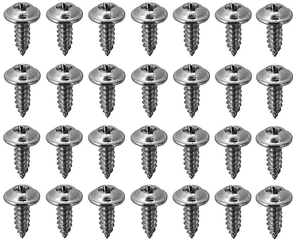 33 CHROME WHEEL WELL SCREWS! FOR GM G-BODY MONTE CARLO SS 442 GRAND NATIONAL ETC