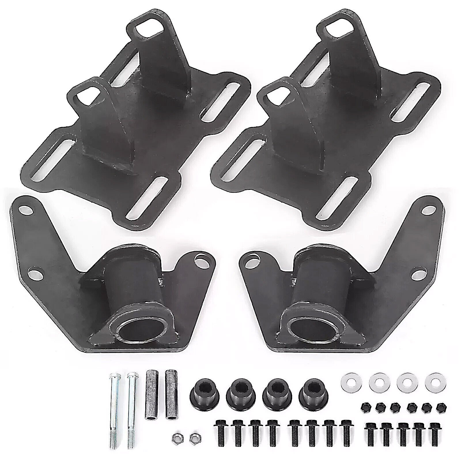 Engine Mount Adapter Kit For 1978-87 88 Chevy Monte Carlo Buick Regal LS RWD/2WD