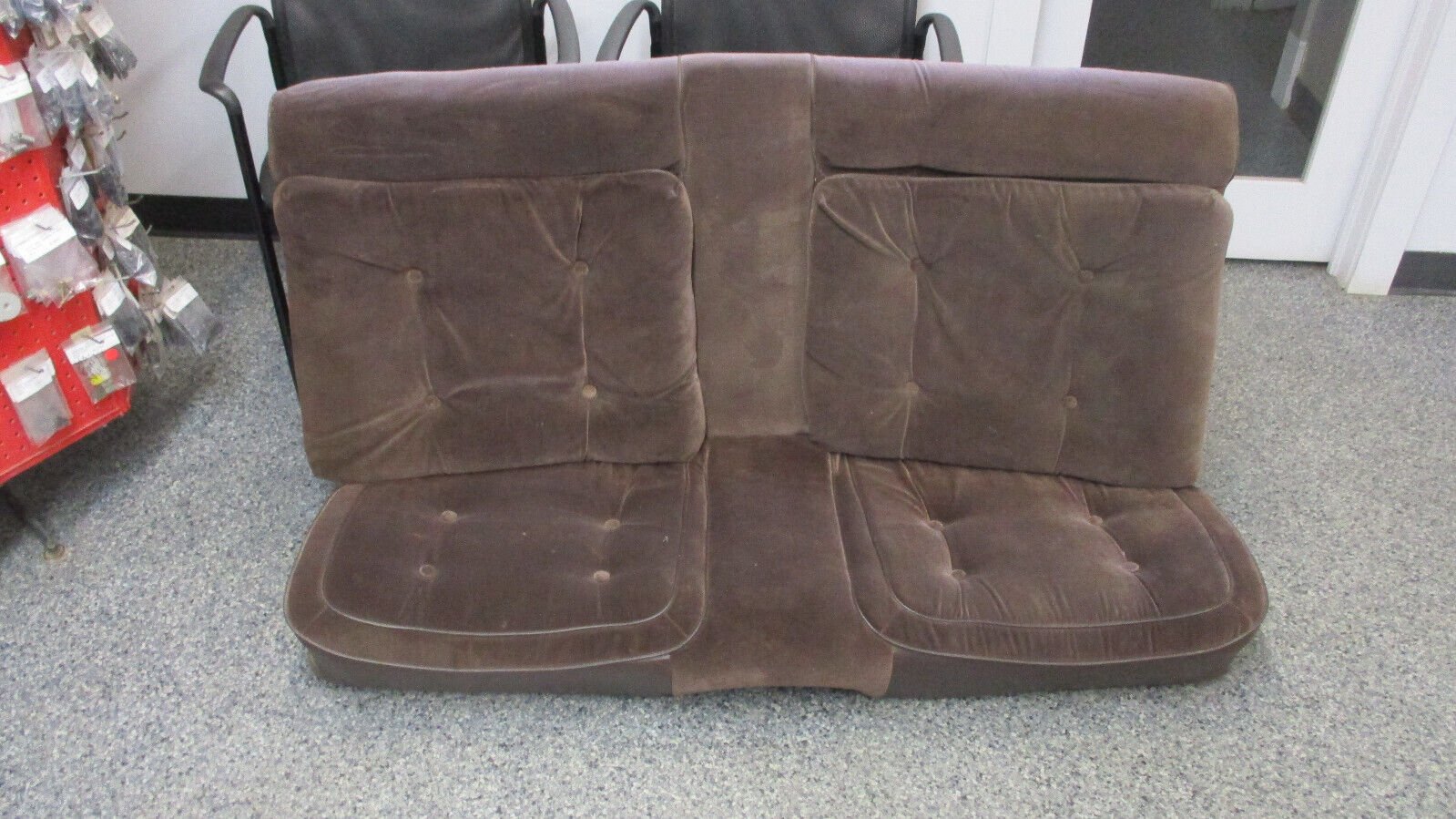 1982-1985 CUTLASS SUPREME REAR SEAT BACK SEAT WILL FIT ANY 2 DOOR G BODY BROWN