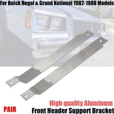 For Buick Regal Grand National Front Header panel Support brace Bracket PAIR