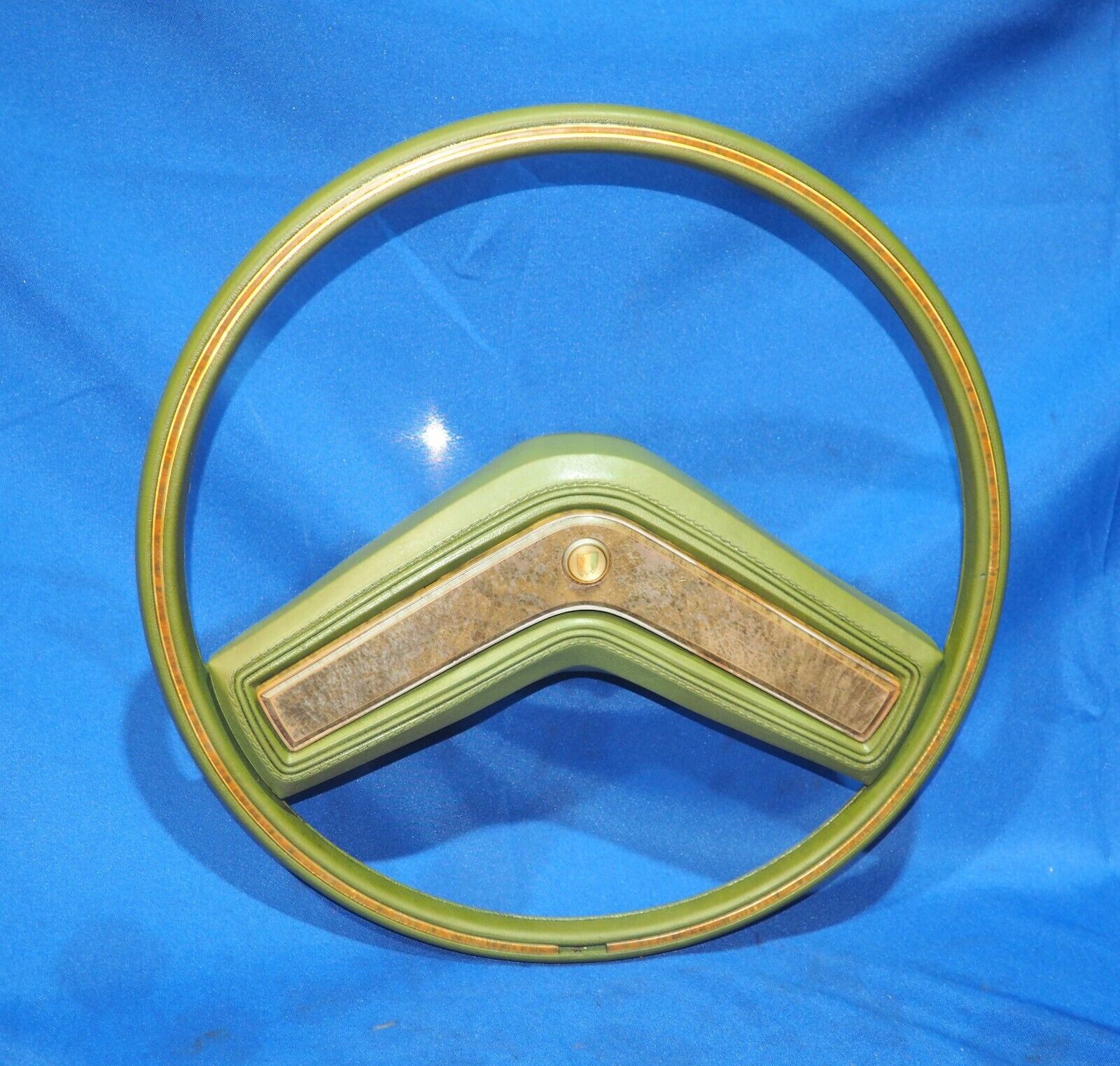 1983 Buick Regal G Body Steering Wheel Green Leather 9761301 Genuine W/Warranty