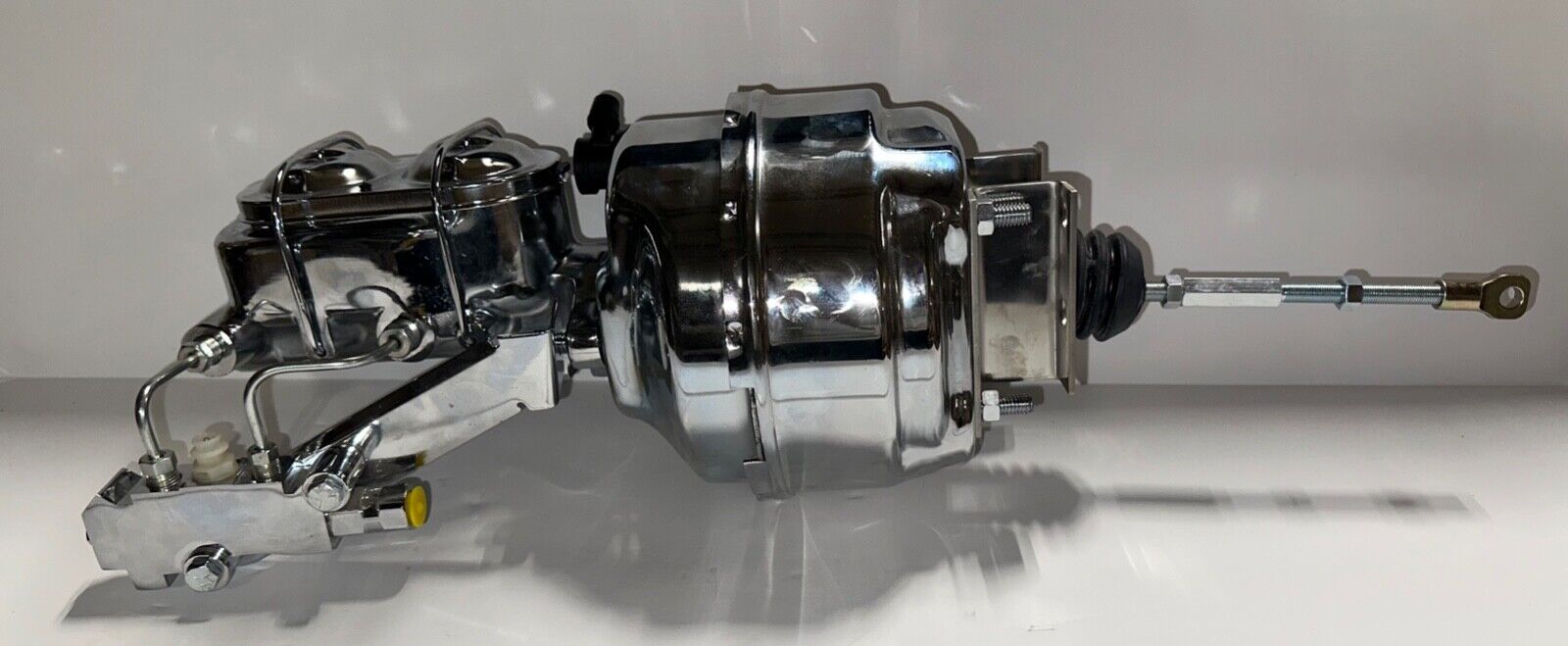 Chevy Malibu Regal G Body 8″ Chrome Power Brake Booster + Master 4 Wheel Disc