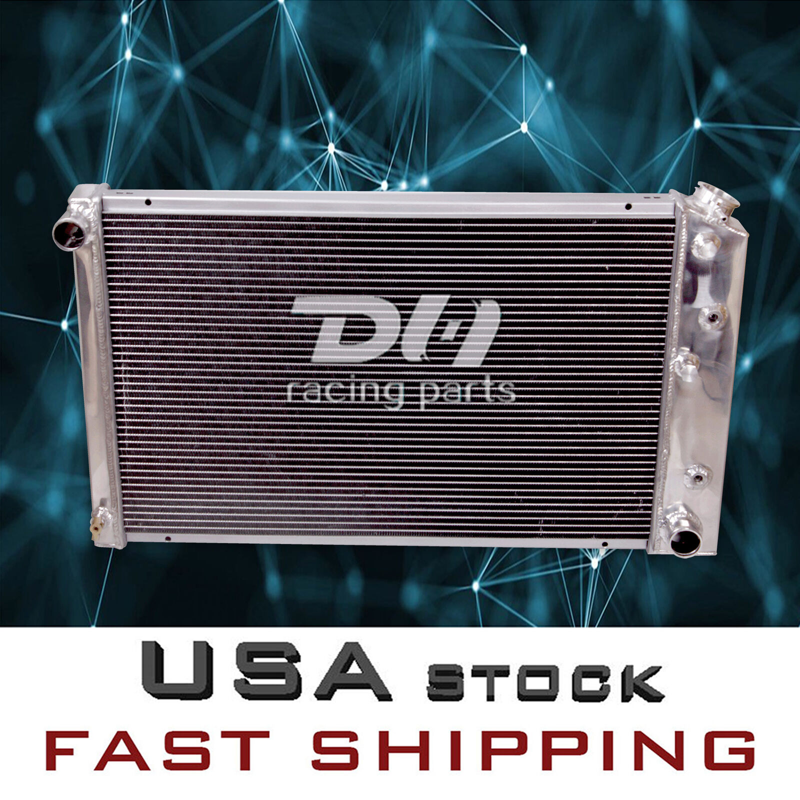 162 Fit 70-81 Chevy Camaro / Monte Carlo 78-87 G-Body V8 Aluminium 3Row Radiator