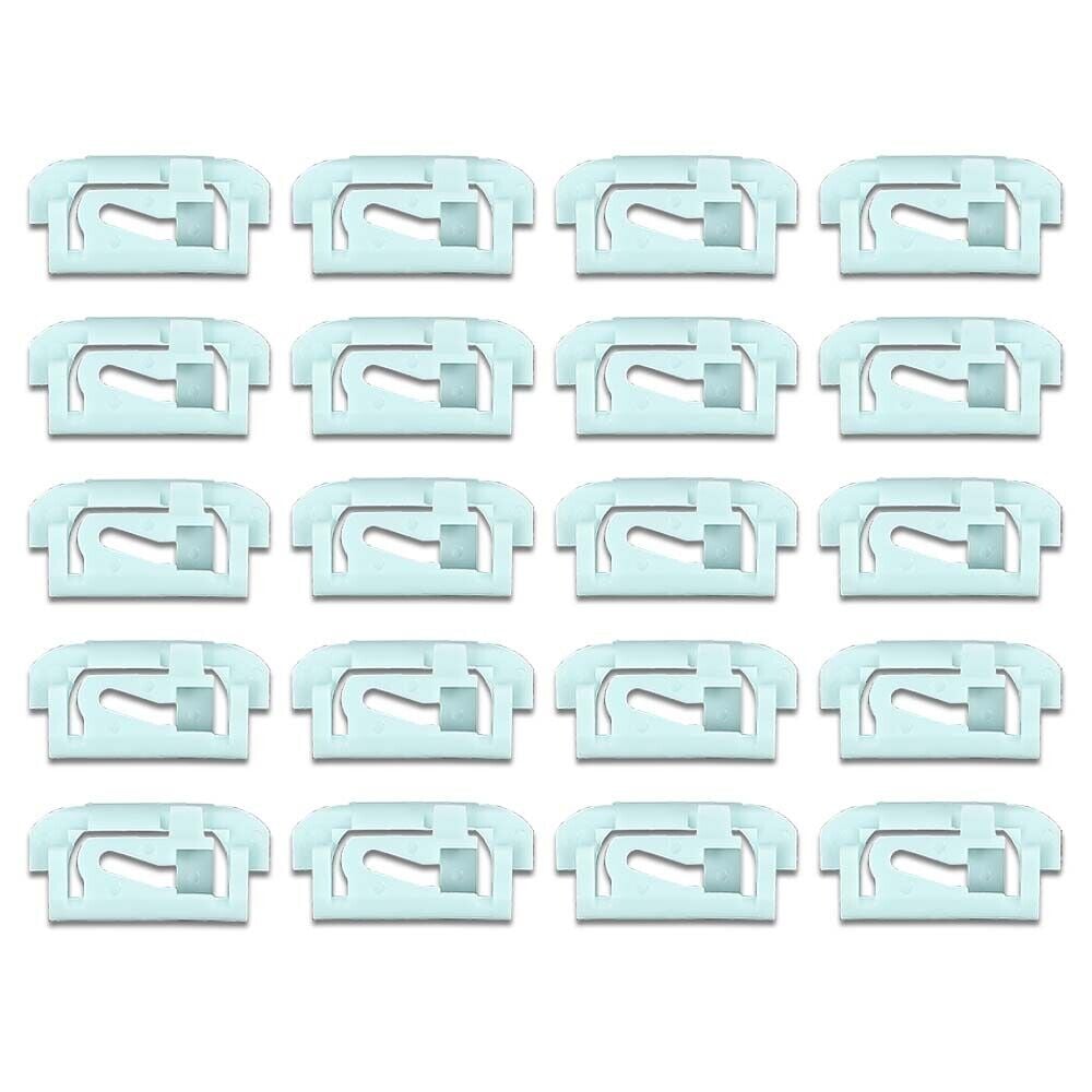 Fit For 1978-1988 GM G-body 20pcs Windshield & Rear Window Trim Molding Clips