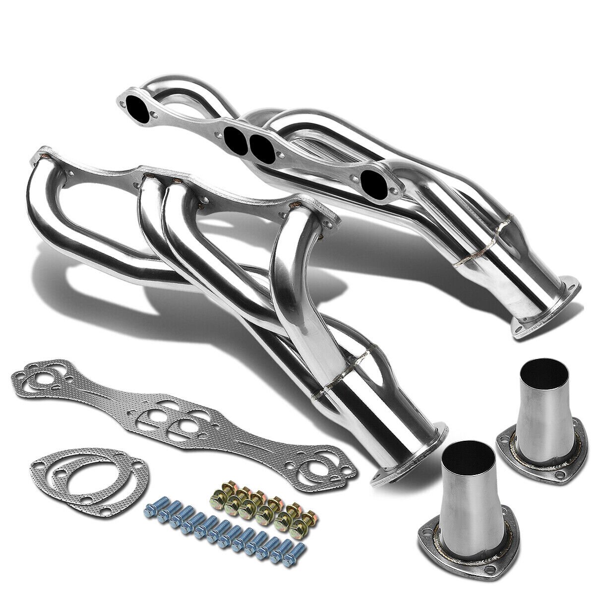 STAINLESS STEEL CLIPSTER HEADER MANIFOLD/EXHAUST FOR SBC CHEVY V8 A/F/G BODY ROD