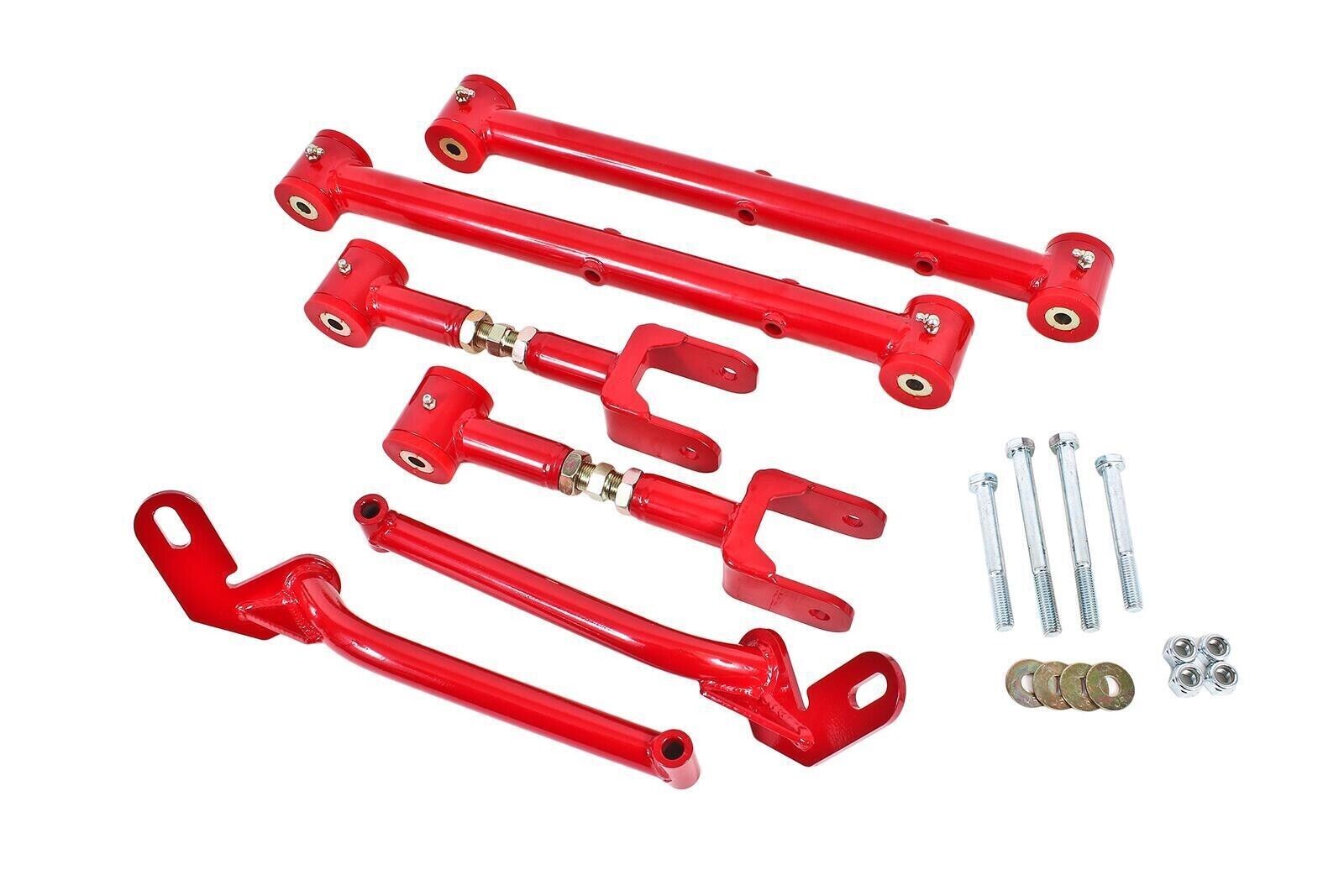 BMR RSK028R for 78-87 G-Body Adj. Rear Suspension Kit – Red