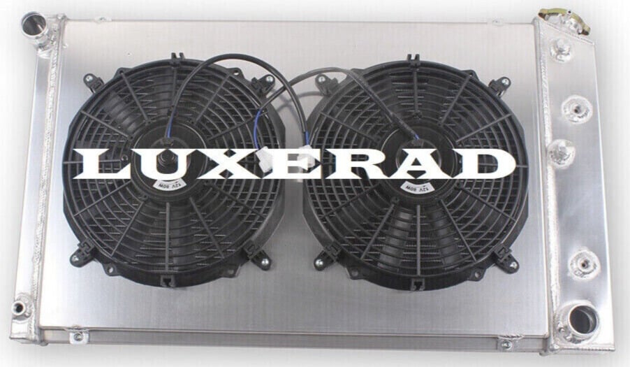 w/ Electric Fan For 70-81 Camaro/78-87 Monte Carlo 3-Row G-Body Radiator Caprice