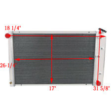 3Row Aluminum Radiator fit 1970-81 Chevy Camaro 1978-87 Monte Carlo G-Body.