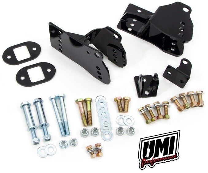 UMI 78-88 G-Body Rear Coilover Bracket Kit, Control Arm Relocation, Bolt-in 3048