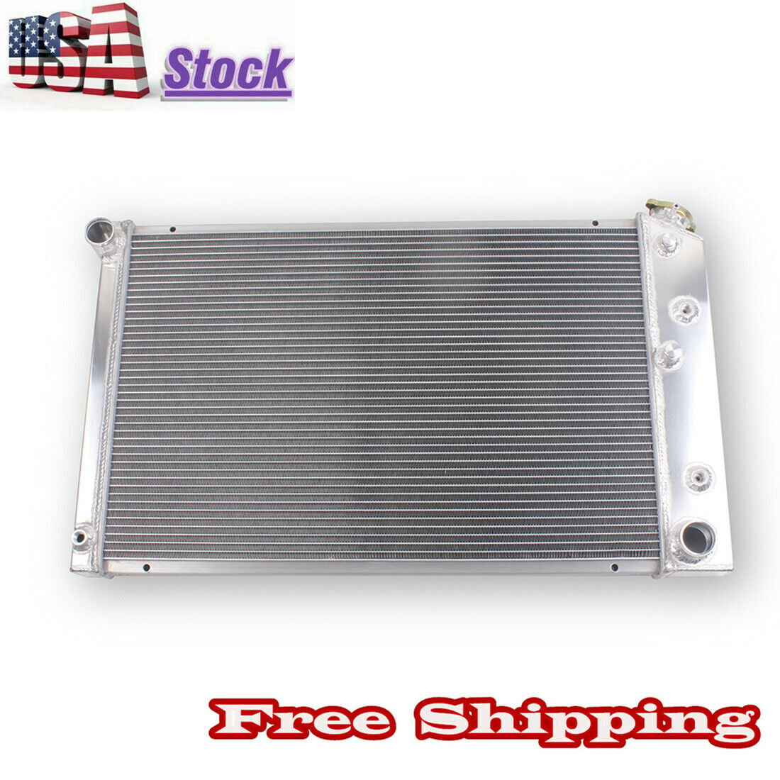 4Row Aluminum Radiator For 78-87 Chevy G body El Camino Cutlass Grand Prix CC162