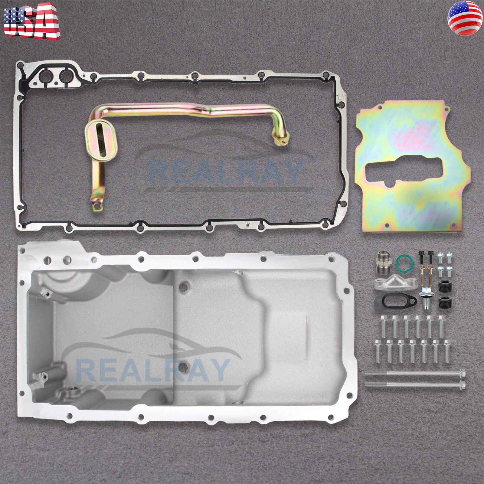 New Engine Oil Pan Kit for GM F-Body G-body A-body LS1 LS2 LS3 LS6 LS9 1964-1992