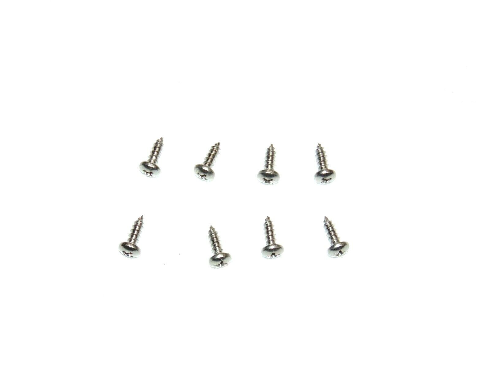 New 8 piece headlight retainer ring stainless screw kit 78-79 G body 1500