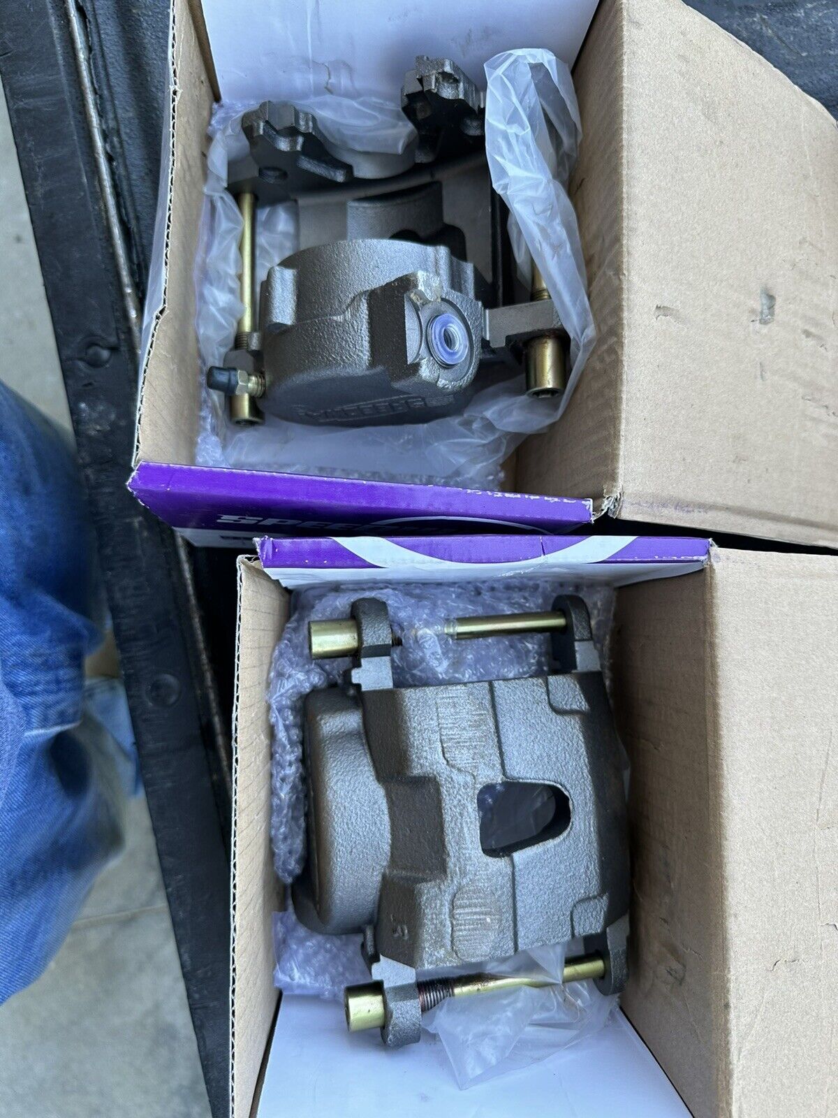 1978-88 GM Metric G-Body Brake Calipers, 7/16-20 Left And Right With Pads