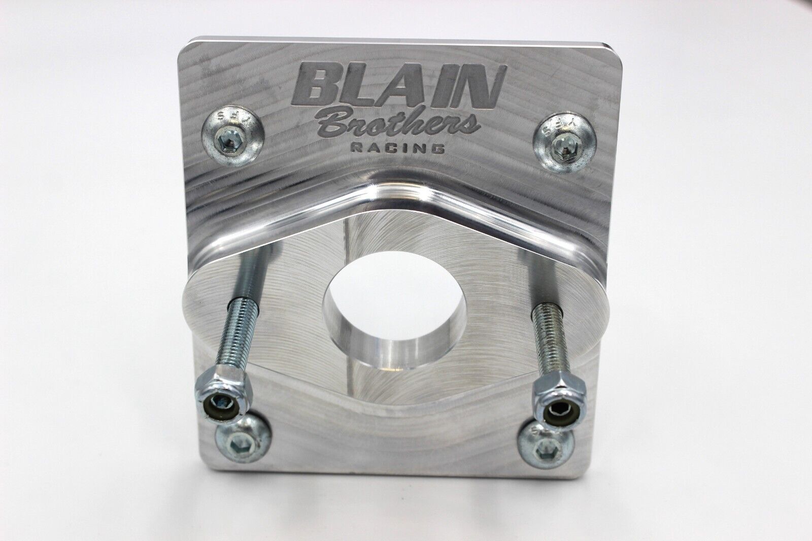 Billet aluminum G-body Master Cylinder Adapter Plate setup