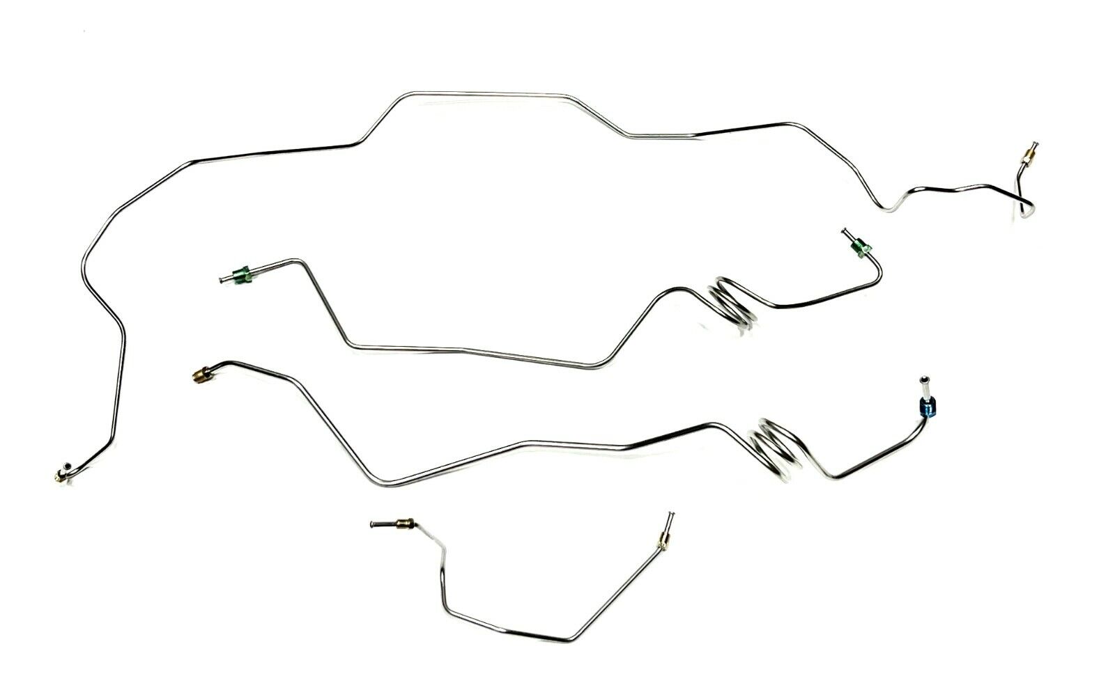 Front Brake Line Kit In Stainless Steel fits 1978-88 G Body, Check Fitment