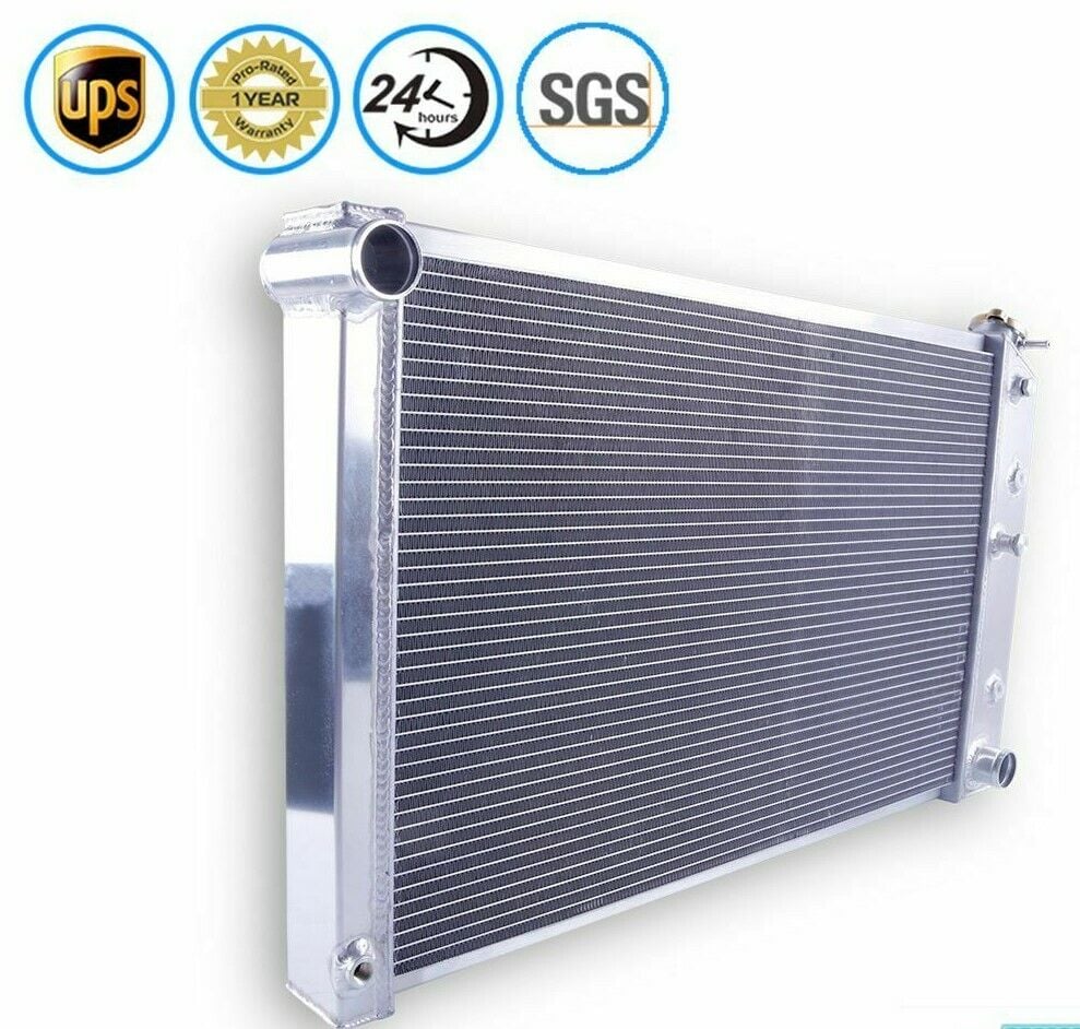 4Row Aluminum Radiator 162 For Chevy 1970-1981 Camaro/1978-87 Monte Carlo G-Body