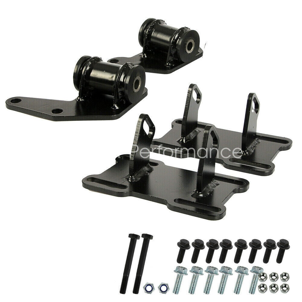 Engine Mount Kit For 78-88 G Body LS SWAP Monte Carlo Regal Replace For 14075A